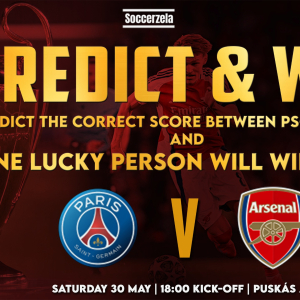 Arsenal v PSG Champions League Final